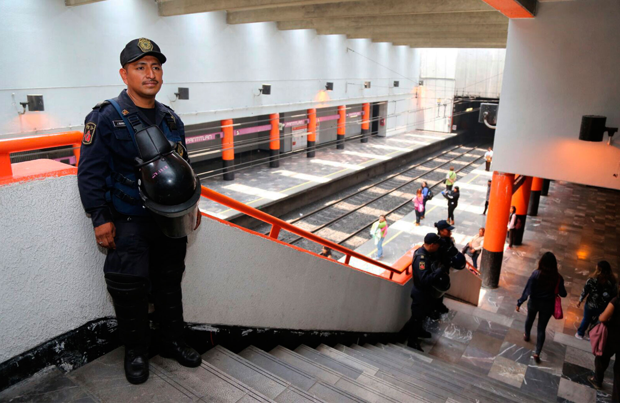 Despliega Ssp Cdmx Operativo En Instalaciones Del Metro