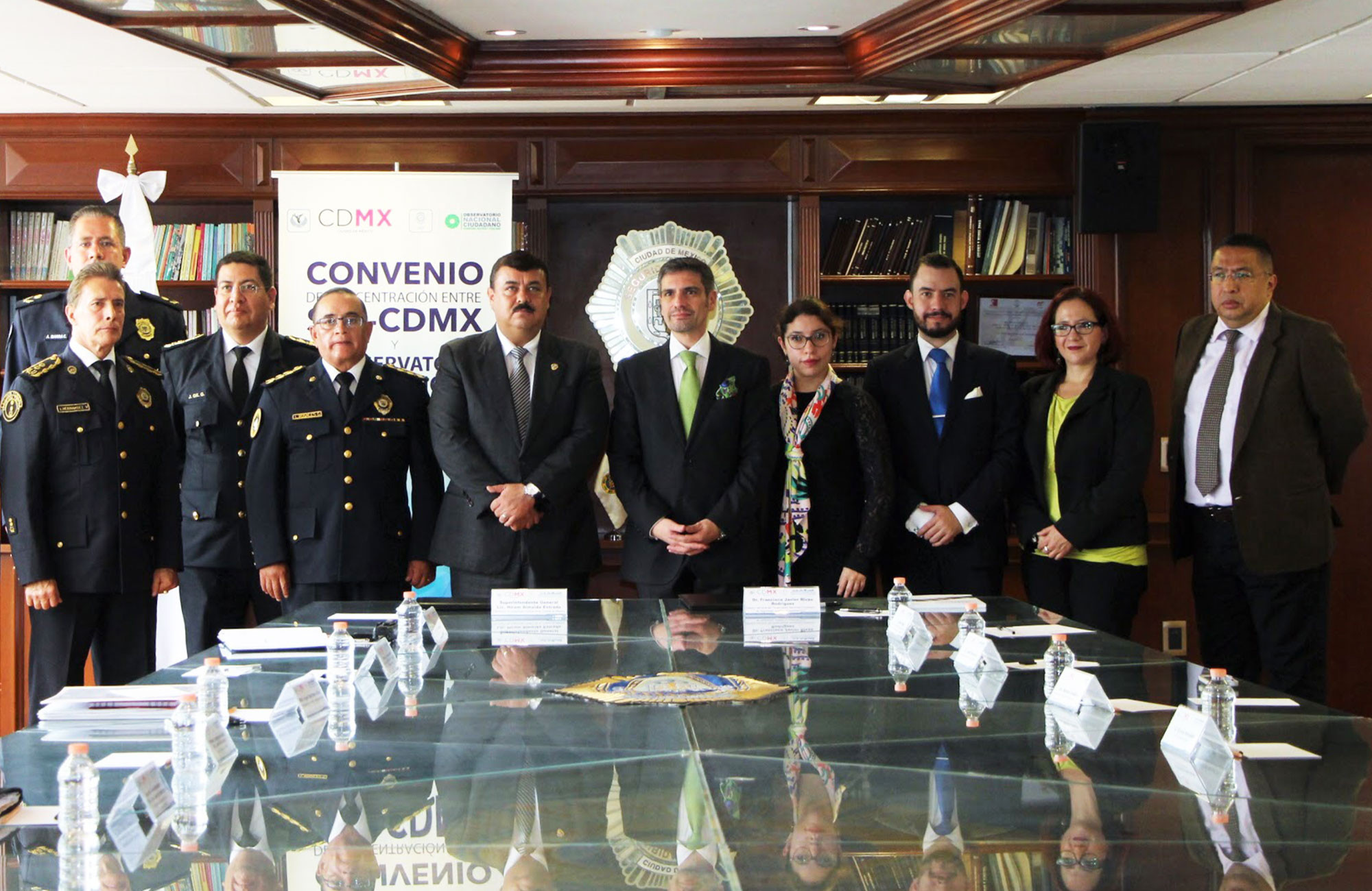 Firman Convenio De Colaboración SSP-CDMX Y El Observatorio Ciudadano De ...