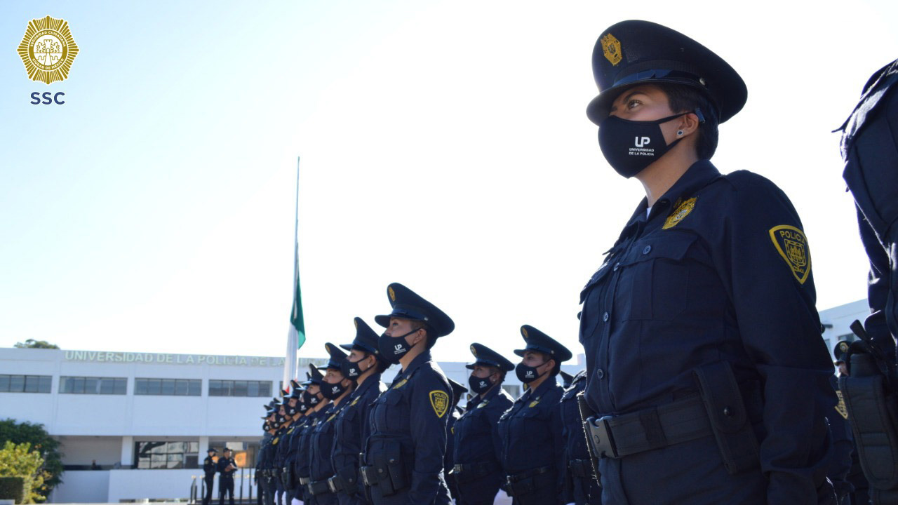 La SSC realizó la ceremonia de graduación del curso Básico de Formación Policial generación