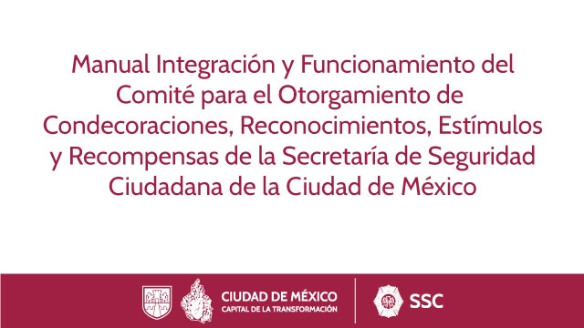 Manual de Integración y Funcionamiento del Comité