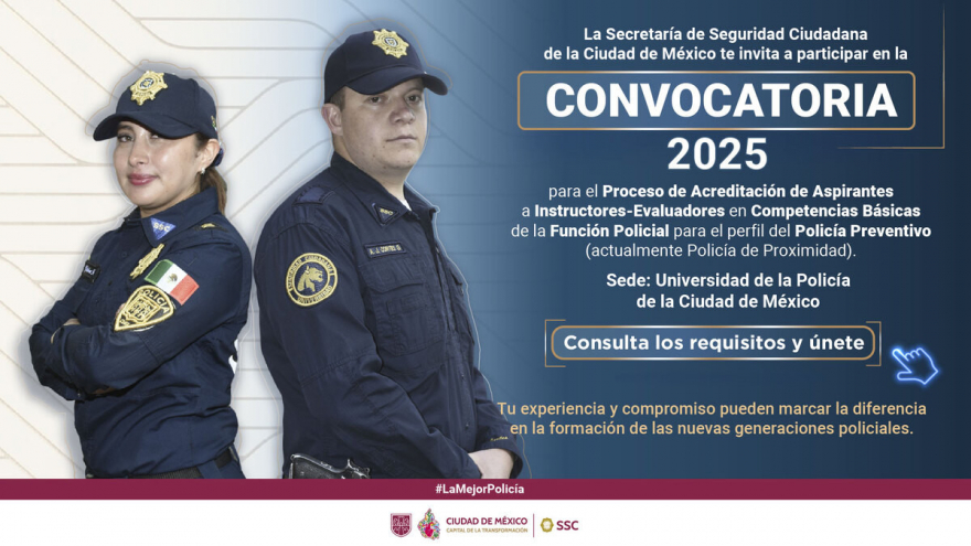 Convocatoria para el Proceso de Acreditación de Aspirantes a Instructores-Evaluadores